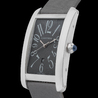 Cartier Tank Americaine LM W2605229 White Gold Watch Slate Roman Dial